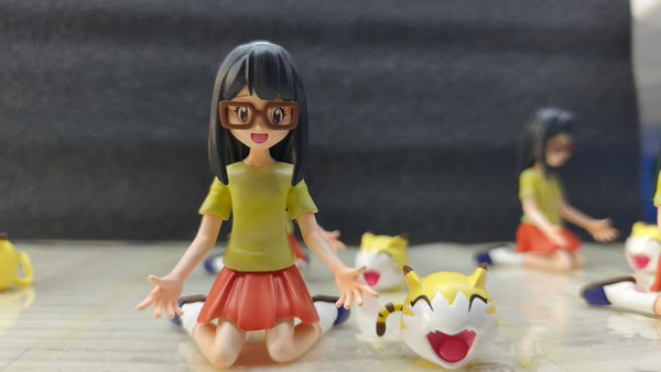 Digimon Meiko Mochizuki Childhood & Meicoomon GK Statue - Mei Du Sha Studio [In-Stock]