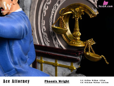 Ace Attorney Phoenix Wright Resin Statue - Wake Studio [Pre-Order] Others
