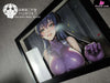 Action Taimanin Asagi Detachable Face 3D Picture Statue - Dorobou Neko Studio [Pre-Order] Other