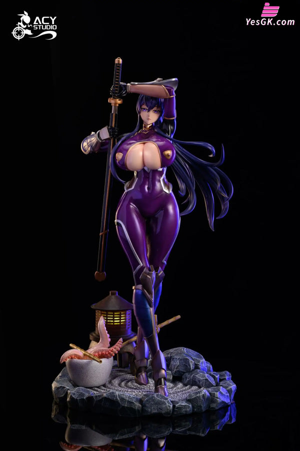 Action Taimanin Rinko Akiyama GK Statue - Acy Studio [In-Stock] - Full Payment / A Standard Edition - Action Taimanin