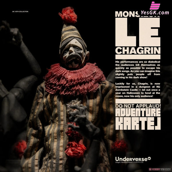 Adventure Kartel Series Monsieur Chagrin 1/6 Licensed Action Figure - UNDERVERSE Studio [In-Stock] - Full Payment