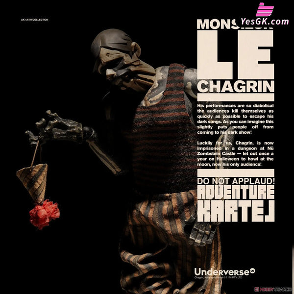 Adventure Kartel Series Monsieur Chagrin 1/6 Licensed Action Figure - UNDERVERSE Studio [In-Stock] - Full Payment