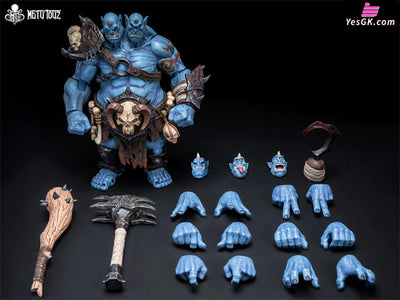 Adventurer’s World Skullcrusher Ogrus Ogre Warrior Action Figure - METYTOYZ Studio [Pre-Order Closed] Deposit / Blue