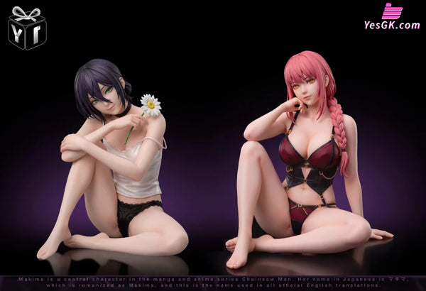 Chainsaw Man Sitting Makima Statue - YI Studio