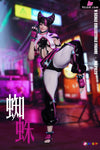 Street Fighter Spider-Woman Agent 6 No:P029 Han Juri 1/6 Action Figure - PLAY TOY [Pre-Order] Street Fighter
