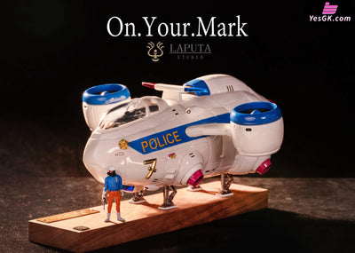 Akira Shonen Kaneda ON YOUR MARK Police Reserve Aircraft GK Statue - LAPUTA Studio [Pre-Order] Others