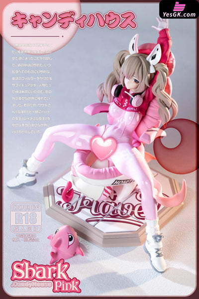Alice Pink Shark GK Statue - Candy House Studio [Pre-Order Closed] Full Payment Others