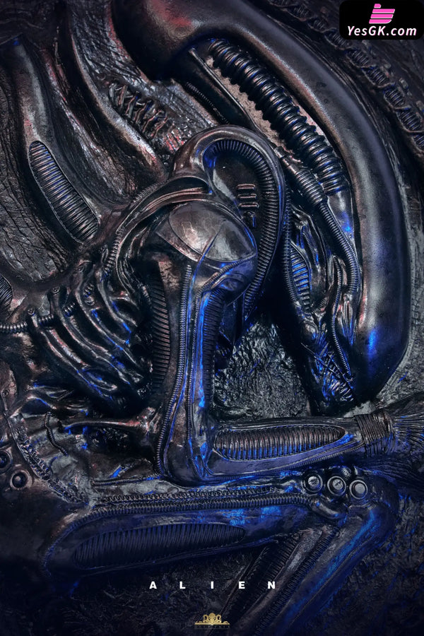 Alien Big Chap 3D Wall Art GK Statue - Deep Tale Studio [Pre-Order] Others
