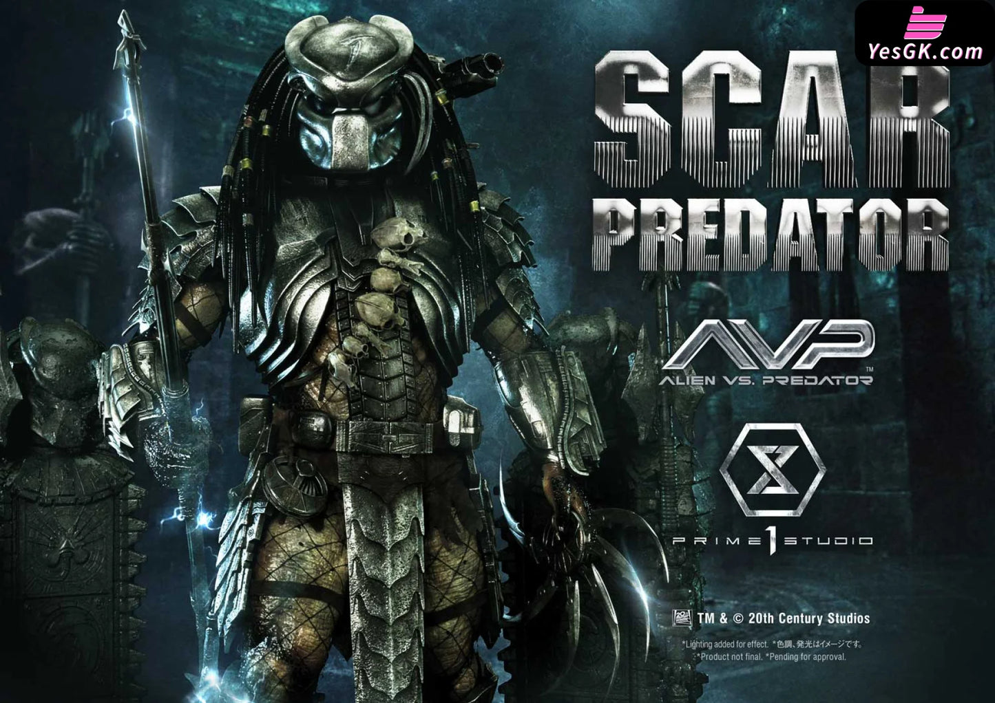 Alien Vs. Predator Scar Statue - Prime 1 Studio [Pre - Order] Deposit / Standard Version Others