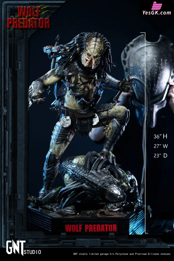 Aliens vs Predator Wolf Predator GK Statue - GNT Studio [Pre-Order] Others
