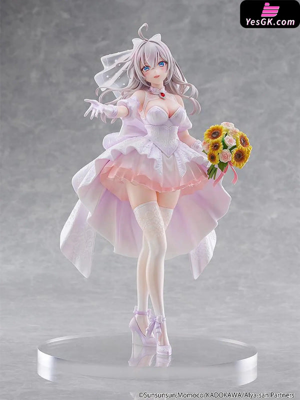 Alya Sometimes Hides Her Feelings in Russian Alya Wedding Dress 1/7 Scale Figure (Licensed) - KADOKAWA [Pre-Order]