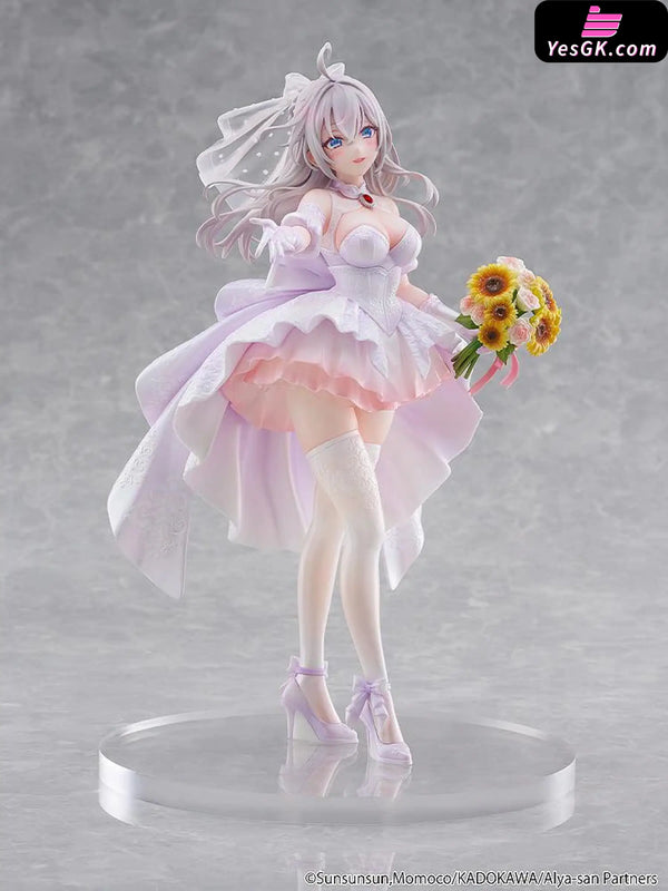 Alya Sometimes Hides Her Feelings in Russian Alya Wedding Dress 1/7 Scale Figure (Licensed) - KADOKAWA [Pre-Order]