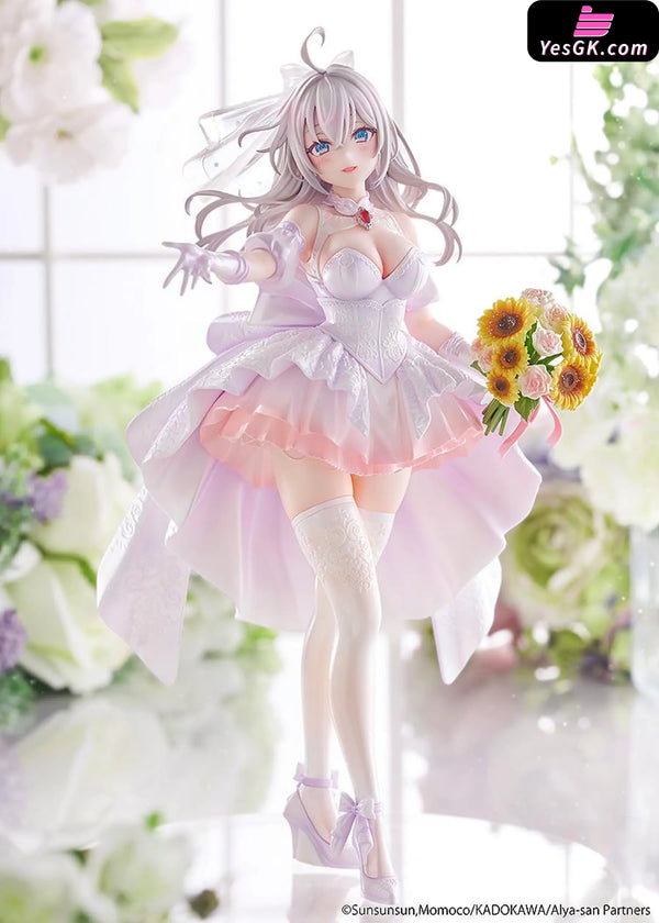 Alya Sometimes Hides Her Feelings in Russian Alya Wedding Dress 1/7 Scale Figure (Licensed) - KADOKAWA [Pre-Order]