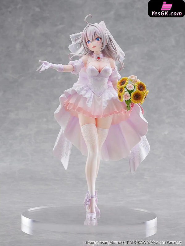 Alya Sometimes Hides Her Feelings in Russian Alya Wedding Dress 1/7 Scale Figure (Licensed) - KADOKAWA [Pre-Order]