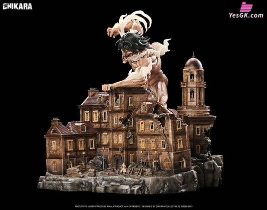 An Attacking Giant Statue - Chkiara Studio [In-Stock] Full Payment Attack On Titan