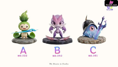 Aniimo Budsquire & Wisptis & Helmut Statue - CUB Studio