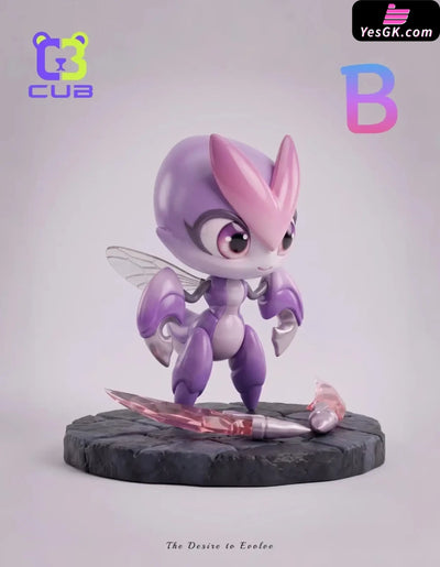 Aniimo Budsquire & Wisptis & Helmut Statue - CUB Studio