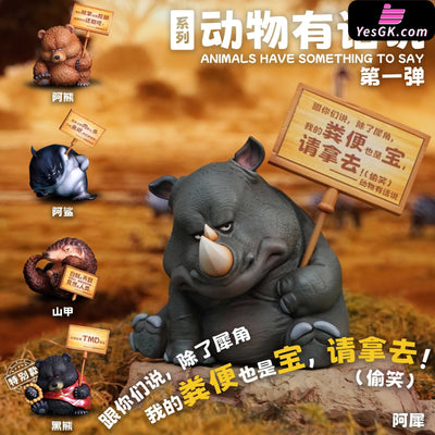 Animals Have Something to Say #1 (Licensed) Statue - Animal BangBang Studio & JackSmake Studio [Pre-Order Closed] Full