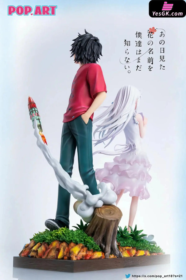 Anohana: The Flower We Saw That Day Menma & Jintan GK Statue - POP.ART Studio [Pre-Order] Others
