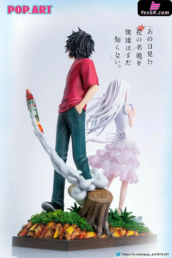 Anohana: The Flower We Saw That Day Menma & Jintan GK Statue - POP.ART Studio [Pre-Order] Others