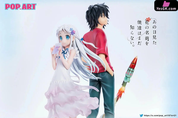 Anohana: The Flower We Saw That Day Menma & Jintan GK Statue - POP.ART Studio [Pre-Order] Others