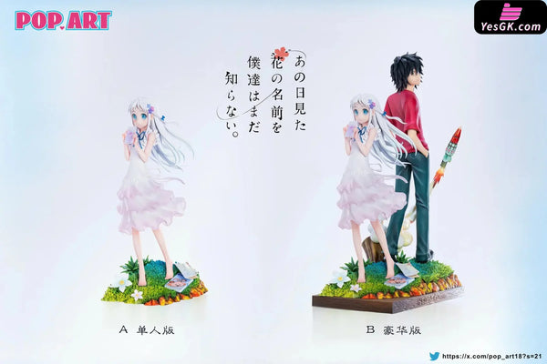 Anohana: The Flower We Saw That Day Menma & Jintan GK Statue - POP.ART Studio [Pre-Order] Others