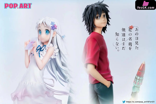 Anohana: The Flower We Saw That Day Menma & Jintan GK Statue - POP.ART Studio [Pre-Order] Others