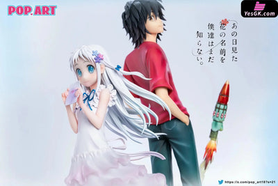 Anohana: The Flower We Saw That Day Menma & Jintan GK Statue - POP.ART Studio [Pre-Order] Others