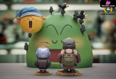 Arale Family Photo #3 Senbei Norimaki Resin Statue - Zor Studio [Pre-Order] Dr. Slump
