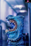 Arcade Monster Blue & Green Grey Resin Statue - We Art Doing Studio [Pre-Order]