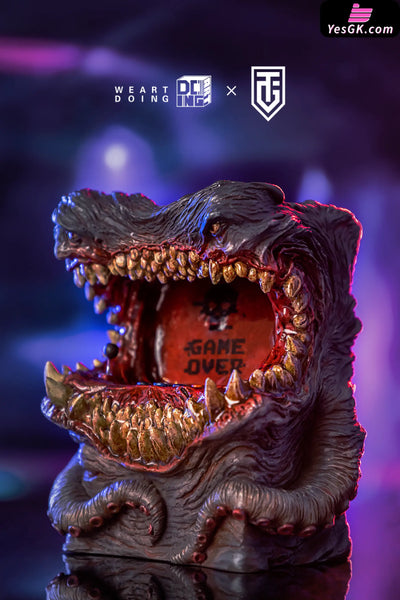 Arcade Monster Blue & Green & Grey Resin Statue - We Art Doing Studio [Pre-Order] Full Payment / Arcade Monster-Grey