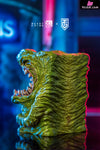 Arcade Monster Blue & Green Grey Resin Statue - We Art Doing Studio [Pre-Order]
