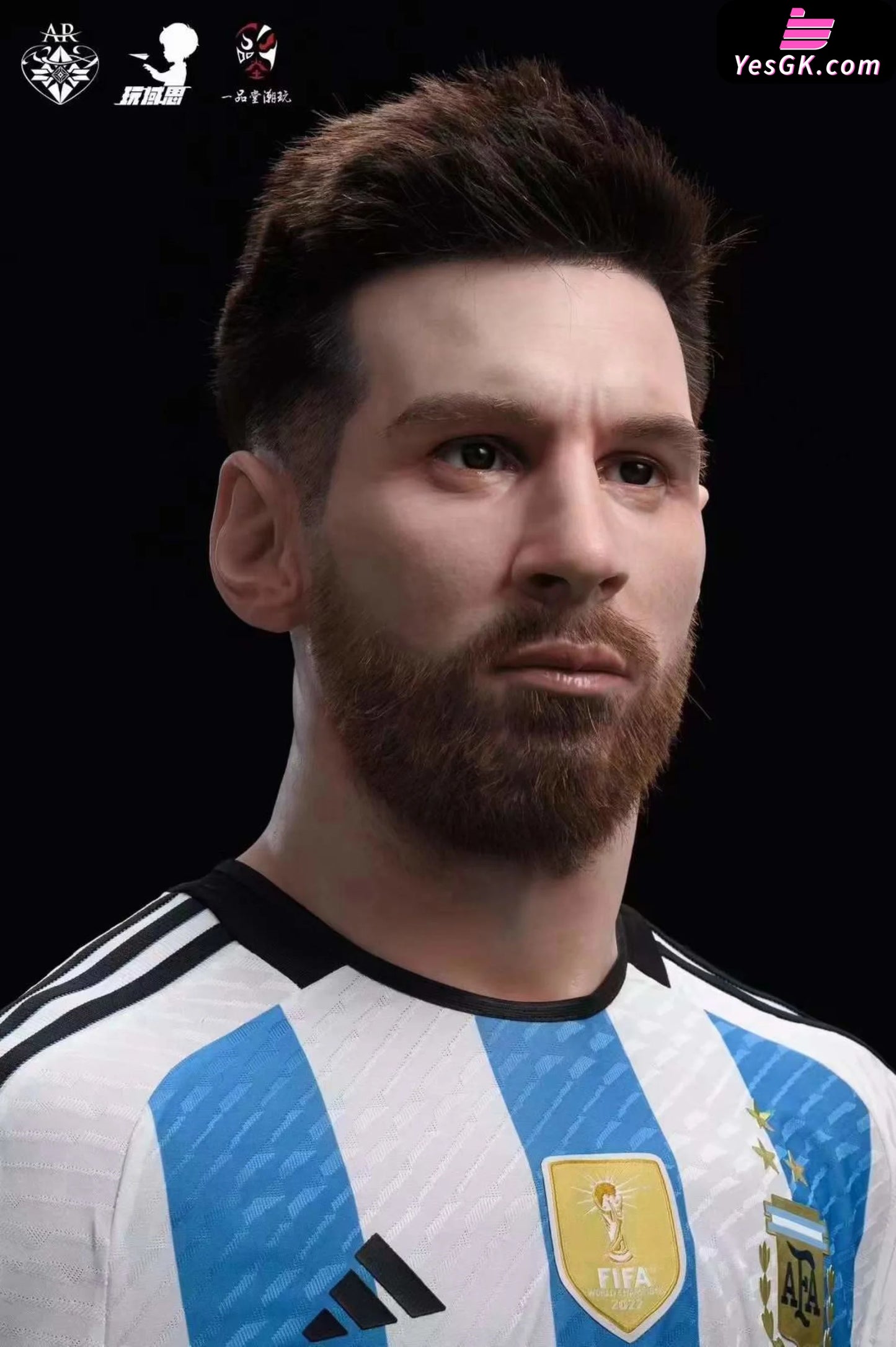 Argentina National Team 1/1 Lionel Messi (Licensed) Statue - Ar Studio [Pre-Order] Other Animes