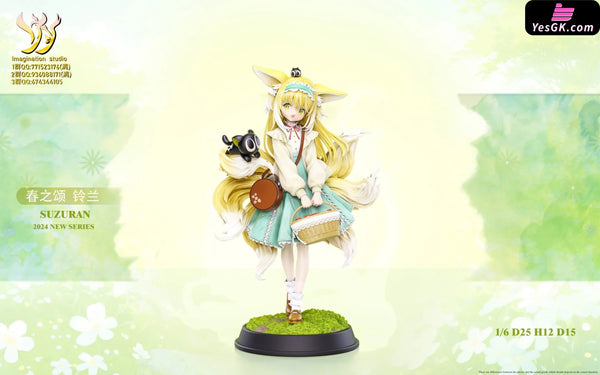Arknights Female Statue Series Suzuran Resin Statue - Imagination Studio [In-Stock] Full Payment / Standard version