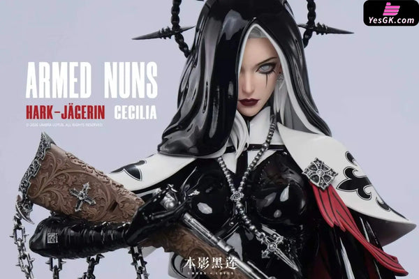 Armed Nuns #2 Hark Jagerin Cecilia Statue - Umbra Lotus Studio