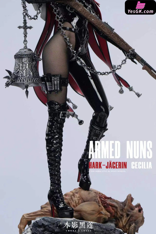 Armed Nuns #2 Hark Jagerin Cecilia Statue - Umbra Lotus Studio