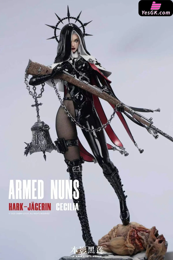 Armed Nuns #2 Hark Jagerin Cecilia Statue - Umbra Lotus Studio