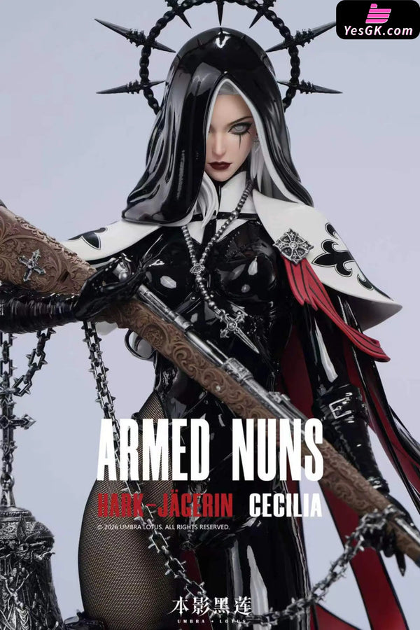 Armed Nuns #2 Hark Jagerin Cecilia Statue - Umbra Lotus Studio