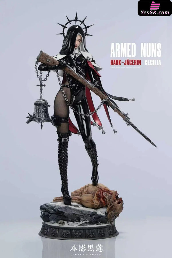 Armed Nuns #2 Hark Jagerin Cecilia Statue - Umbra Lotus Studio