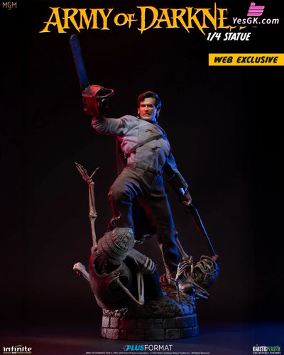 Army of Darkness Ash 1/4 Plus Format Statue (Licensed) - Infinite Studio [Pre-Order] Deposit Others