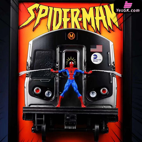 Marvel Art Statue Painting Series Spiderman Resin - Sdz Studio [Pre-Order] Marvel