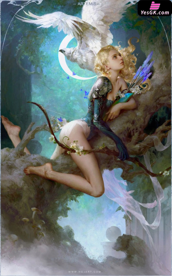 Artemis Resin Model Painted Statue - Solo Park Studio & Hades Studio [In-Stock] - Full Payment - Others