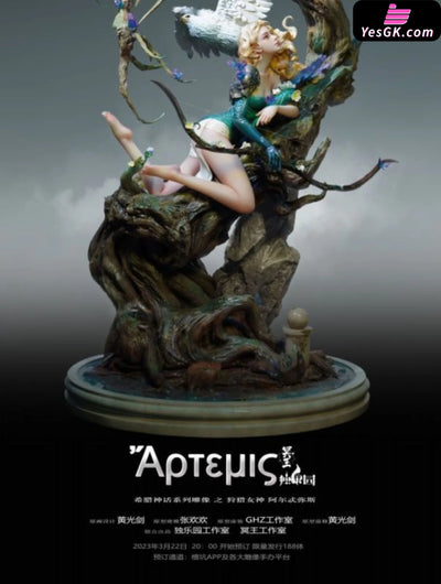 Artemis Resin Model Painted Statue - Solo Park Studio & Hades Studio [In-Stock] - Full Payment - Others
