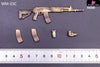 Assault Rifle Set Camouflage Complete Model For 1/12 Action Figure Option Parts Wm-03A Wm-03B