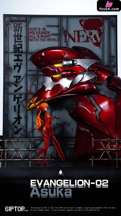 Neon Genesis Evangelion Asuka Evangelion - 02 Statue - Giptop Studio [Pre - Order]