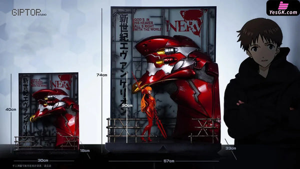 Neon Genesis Evangelion Asuka Evangelion - 02 Statue - Giptop Studio [Pre - Order]