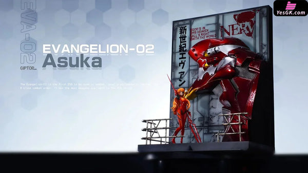 Neon Genesis Evangelion Asuka Evangelion - 02 Statue - Giptop Studio [Pre - Order]