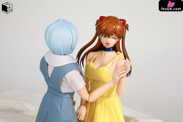 EVA Asuka and Rei Ayanami GK Statue - Bone Box toys Studio [Pre-Order] EVA