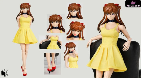 EVA Asuka and Rei Ayanami GK Statue - Bone Box toys Studio [Pre-Order] Deposit / Asuka EVA