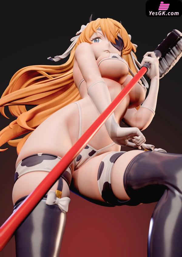 EVA Soryu Asuka Langley Cow Maid GK Statue - ZiYe Studio [Pre-Order] EVA